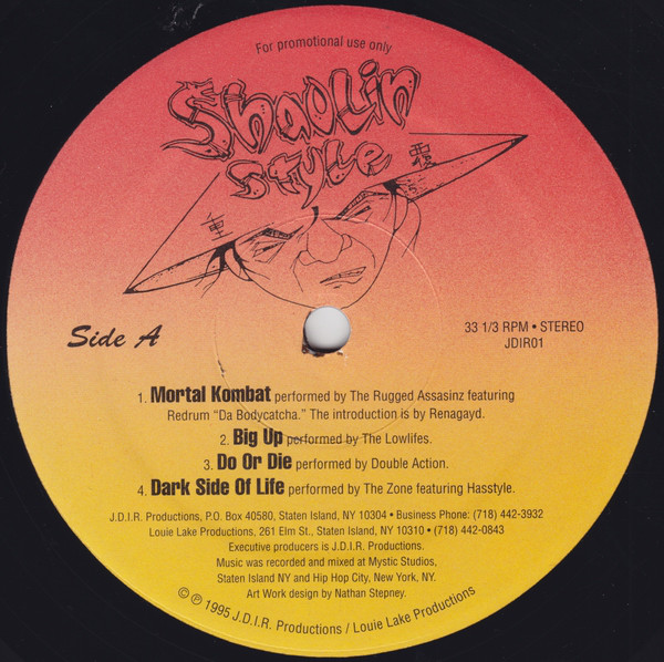 HipHop-TheGoldenEra: Shaolin Style - Shaolin Style - 1995