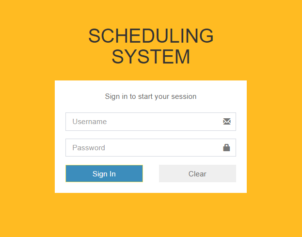 online class scheduling system