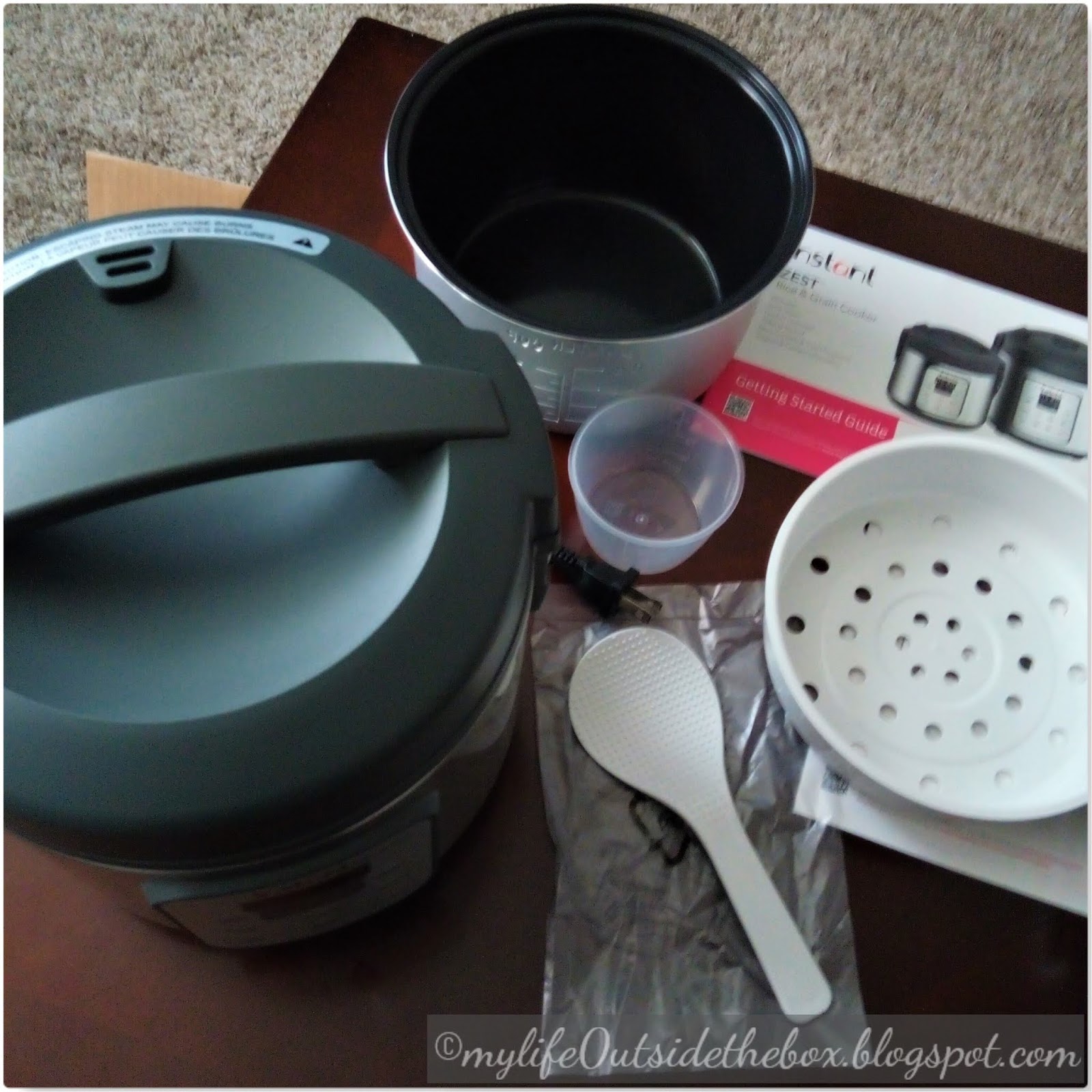 My Life 0utside The Box The Instant Zest rice cooker
