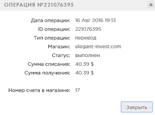Мой вклад elegant-invest.com mmgp