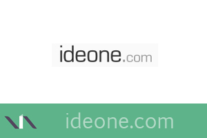 Ideone, compilador y depurador en línea Ideone, compilador y depurador en línea