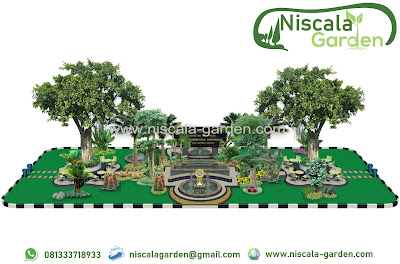 Desain Taman Minimalis dan Taman Tropis