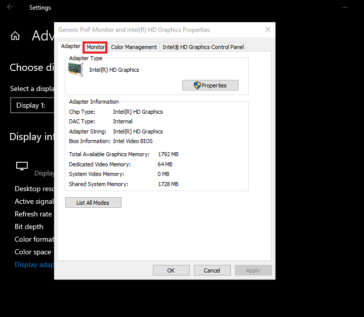 How to Check the Refresh Rate for Your Screen on Windows 10