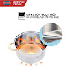 Bộ Nồi Inox 5 Đáy SUNHOUSE SH781 16, 20, 24 cm