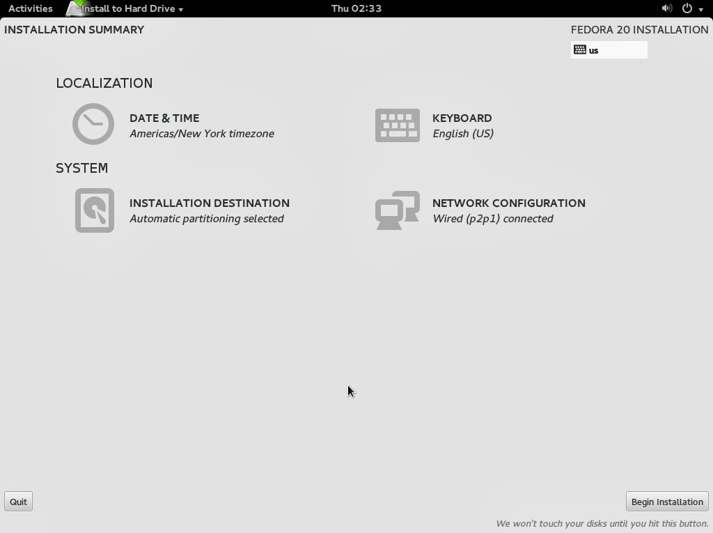 My love to Linux: Step by step guide to install fedora 20 with screenshots