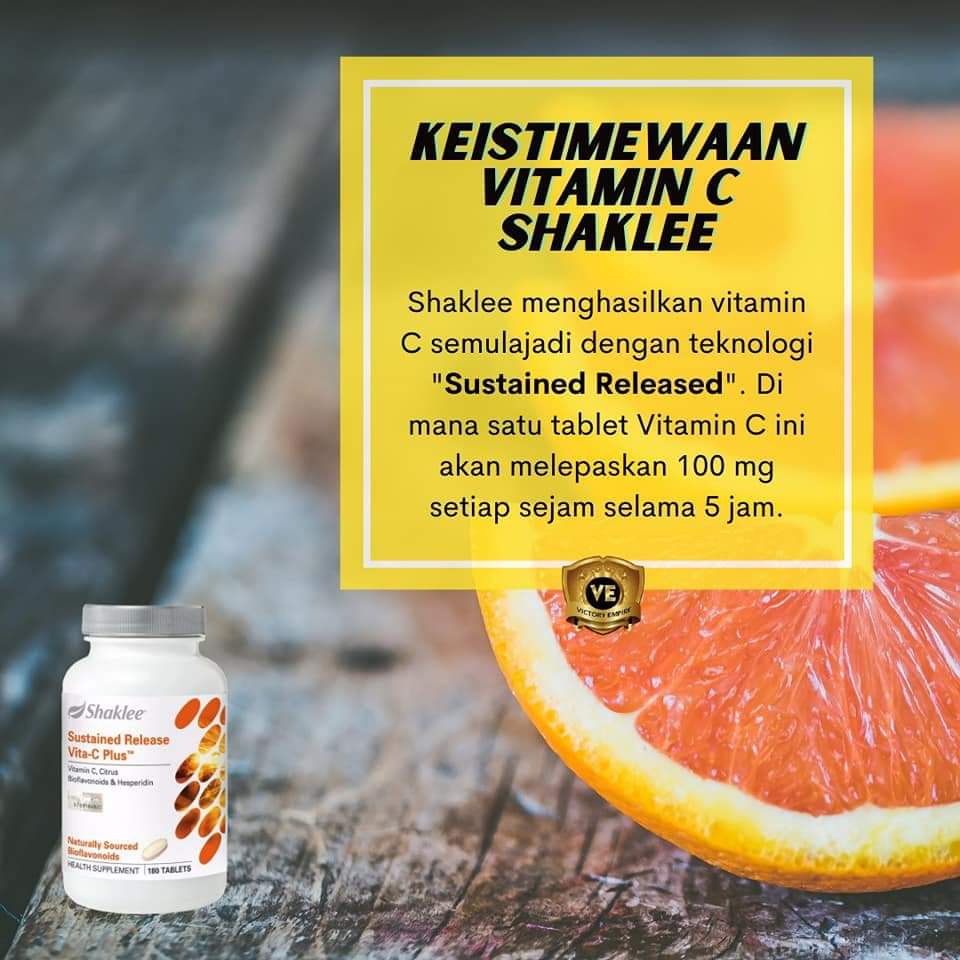 Kandungan vitamin c shaklee