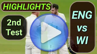 ENG vs WI 2nd Test 2020