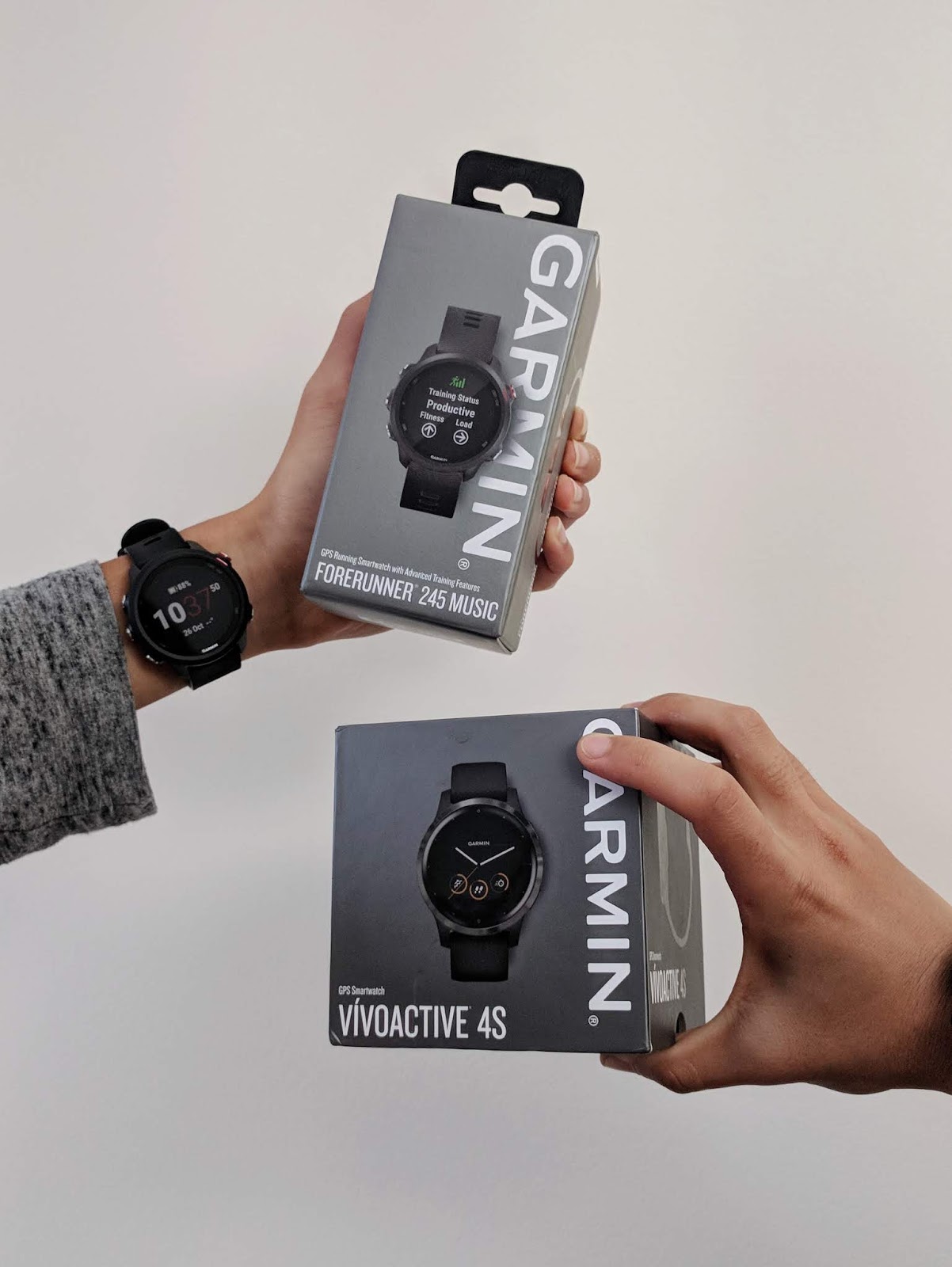 Review: Garmin Forerunner 245 (Music) vs. Vivoactive 4S | imperfect idealist