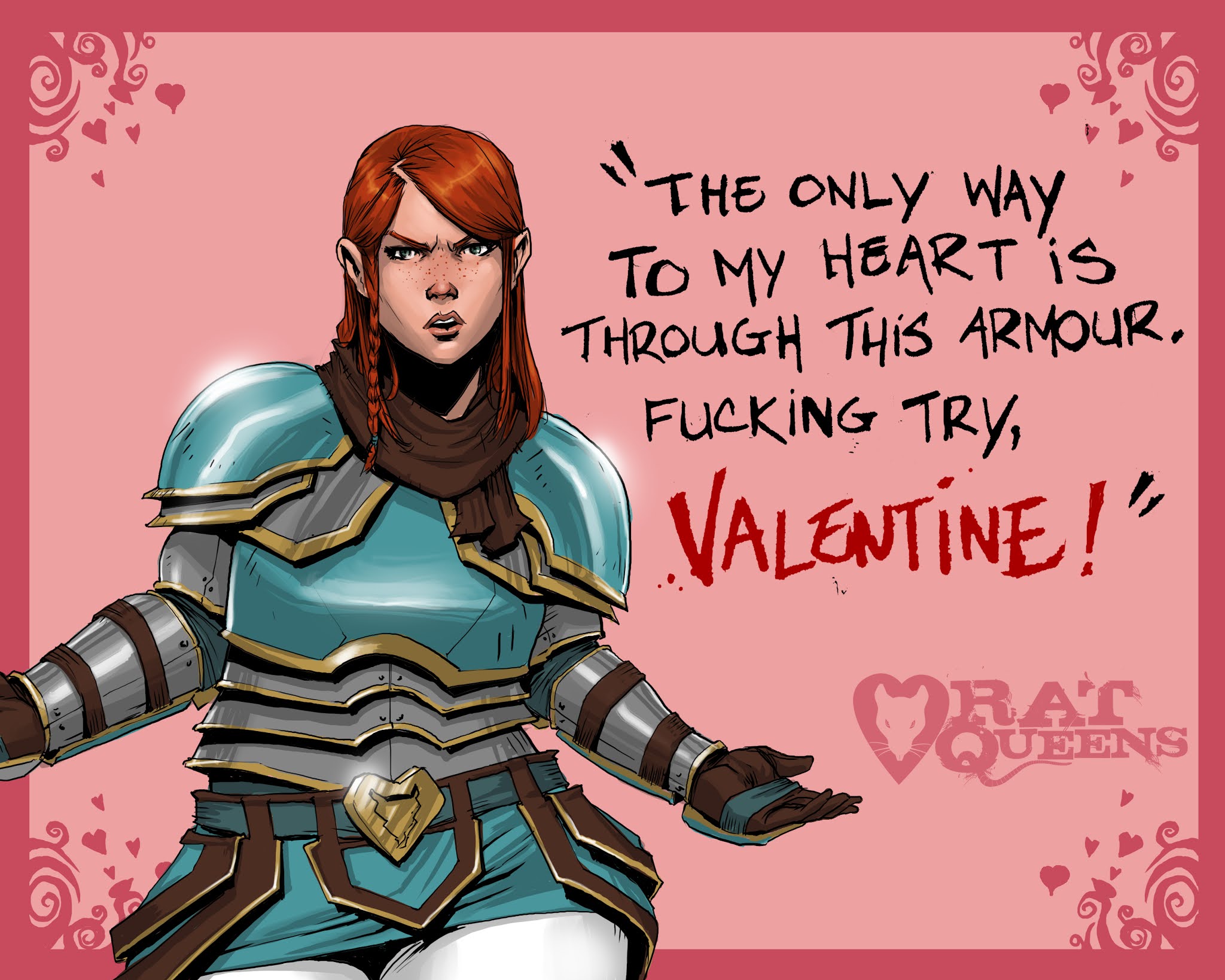Tenkar's Tavern There are D&D Themed Valentine's Day Cards!