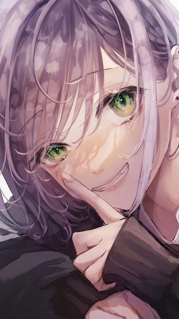 Anime Girl Cute Smile HD Wallpaper