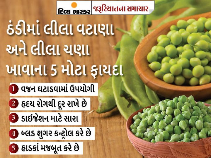 Green peas and chickpeas contain vitamins A, B, K and C, which are