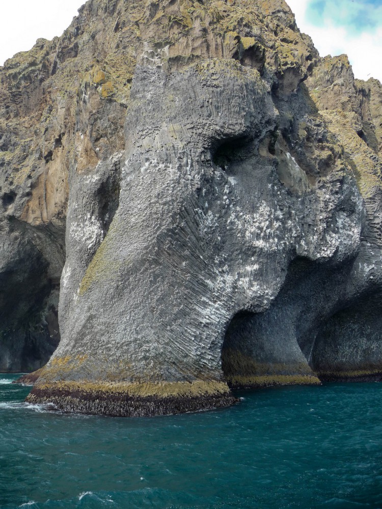 Elephant Rock di Heimaey, Islandia