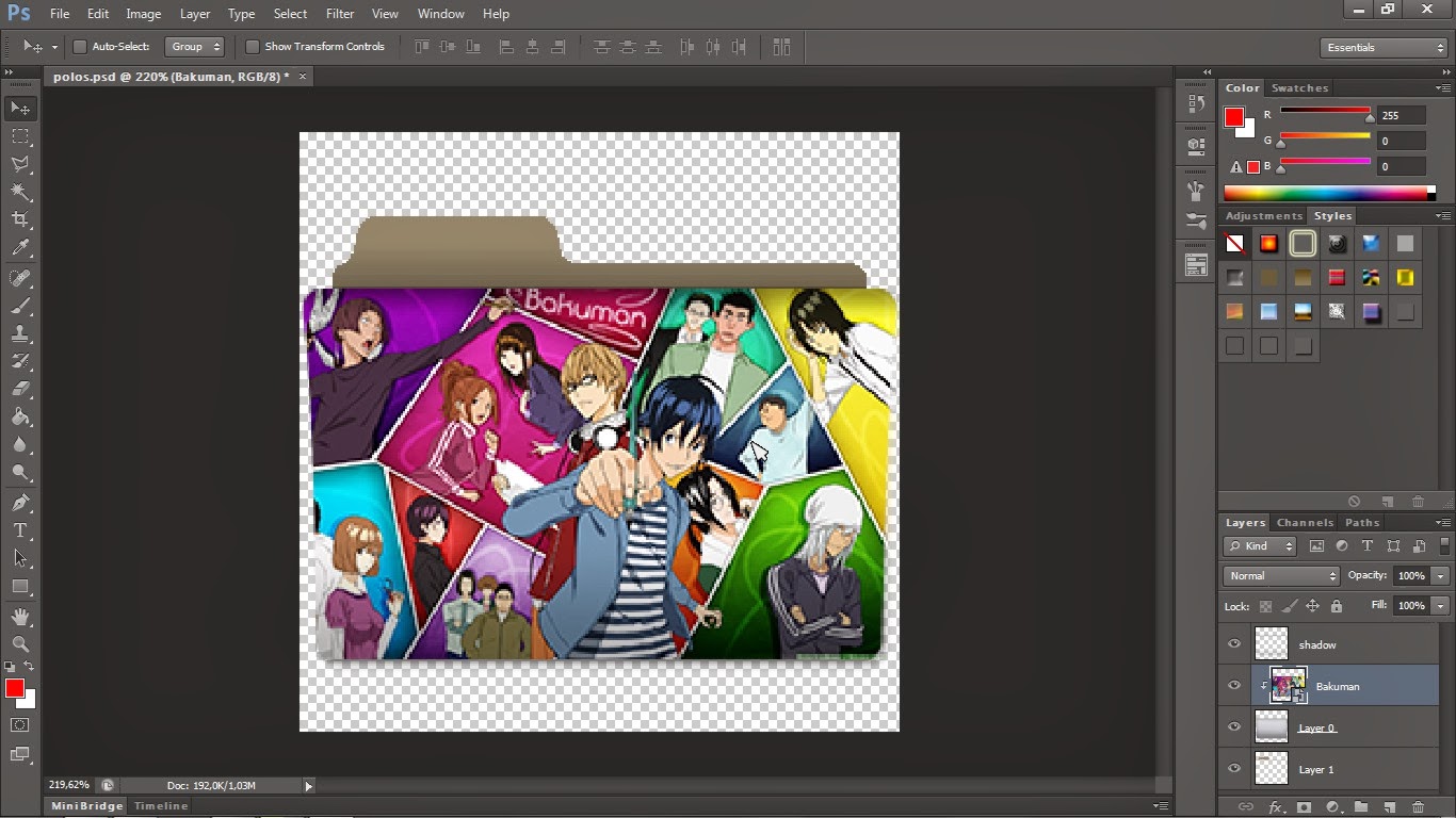 Blog Ntah Apa: Membuat Folder Icon Anime