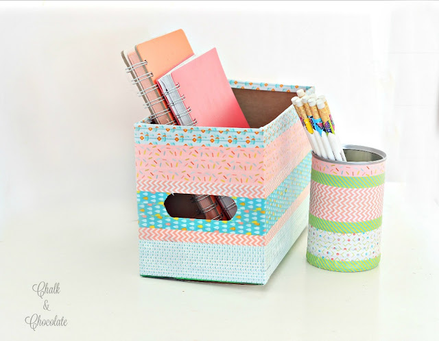 Washi Tape Crafts Review & Cube Shelf Makeover - My Pinterventures
