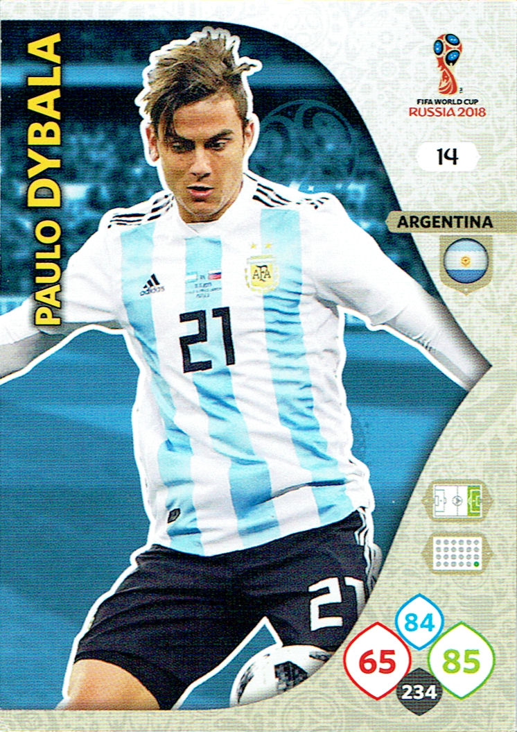 425 Panini WORLD CUP 2018 Rusia-Luka milivojevi Serbia no