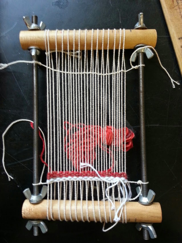 Line Dufour tapestry and textiles A Clever Miniature Tapestry Idea