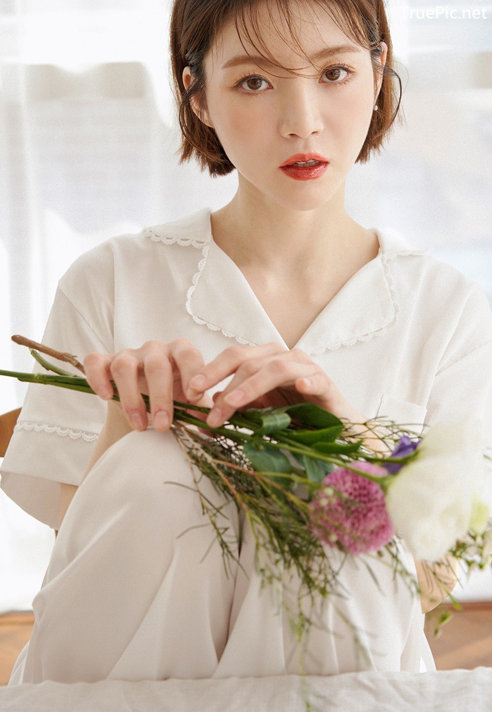 Image Korean Fashion Model Lee Ho Sin - Lingerie Wedding Pure - TruePic.net - Picture-68