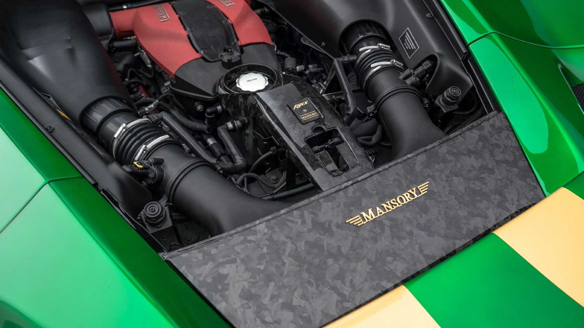 Mansory зеленая Феррари