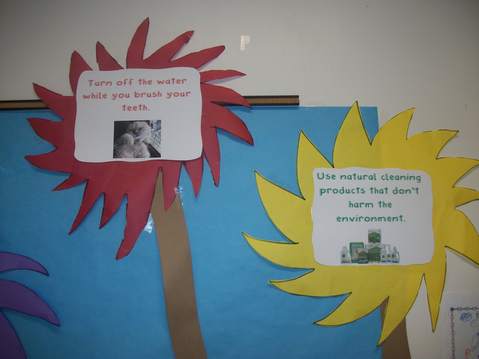 You Can Make The Sun Shine Anytime!!!: Earth Day Bulletin Board Idea