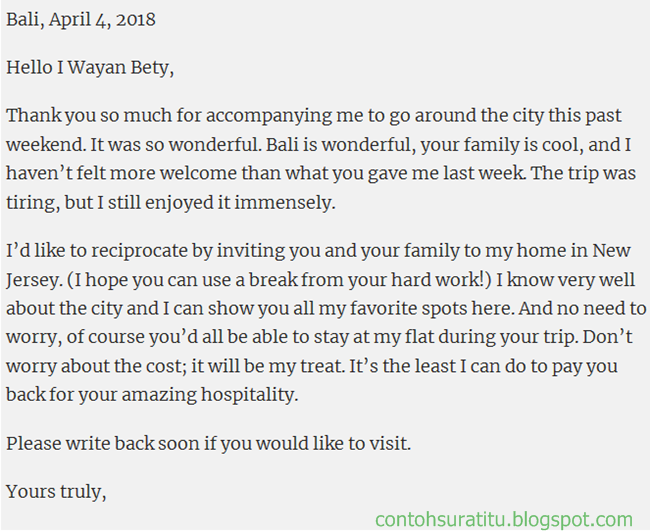 3 Contoh Surat dalam Bahasa Inggris yang Sederhana dan Benar