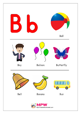 Things that start with B Alphabets