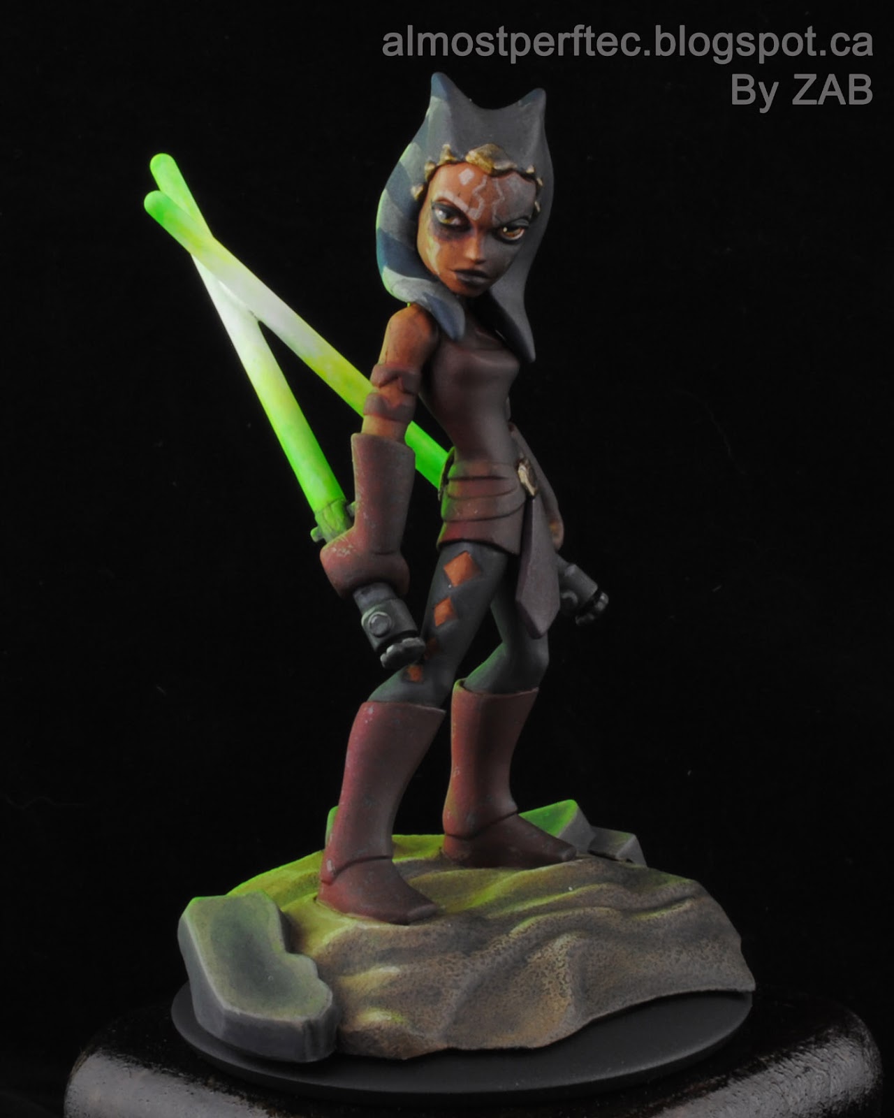 On Display Ahsoka Tano Disney Infinity Repaint Wargaming Hub