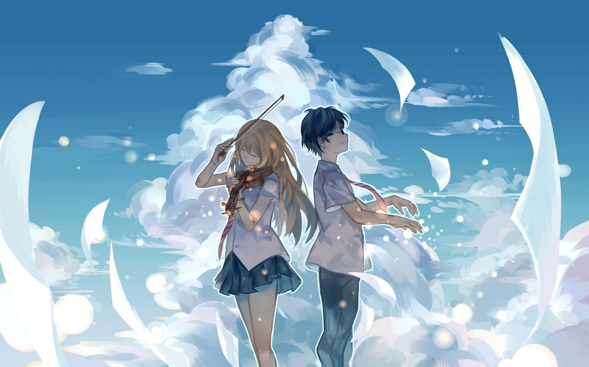 √ Your Lie In April Wallpaper HD - Anidraw