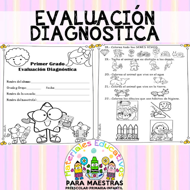 examen-evaluacion-diagnostica-primer-grado