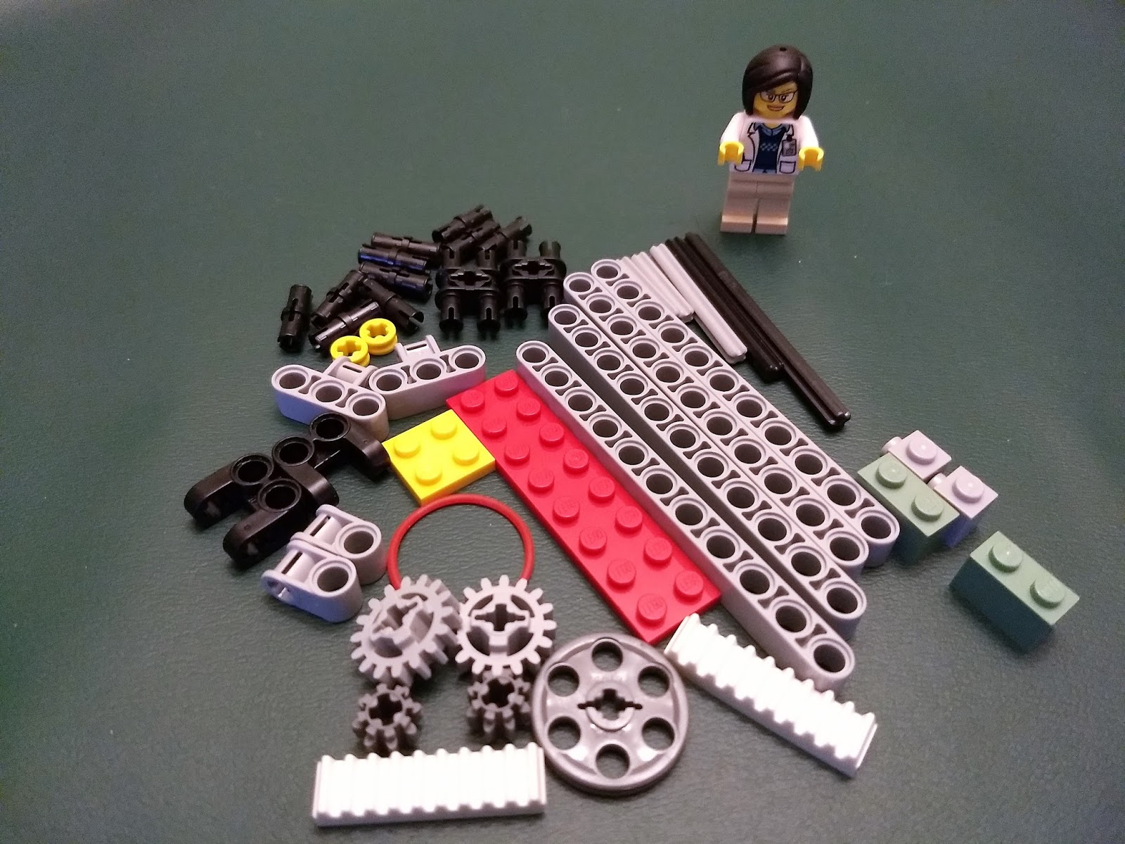 Kto6Science LEGO rack and pinion gears 2 Mechanisms