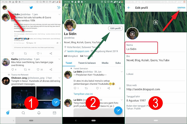 Cara Mengganti ID Twitter [Update 2021] - Anak Arsitektur