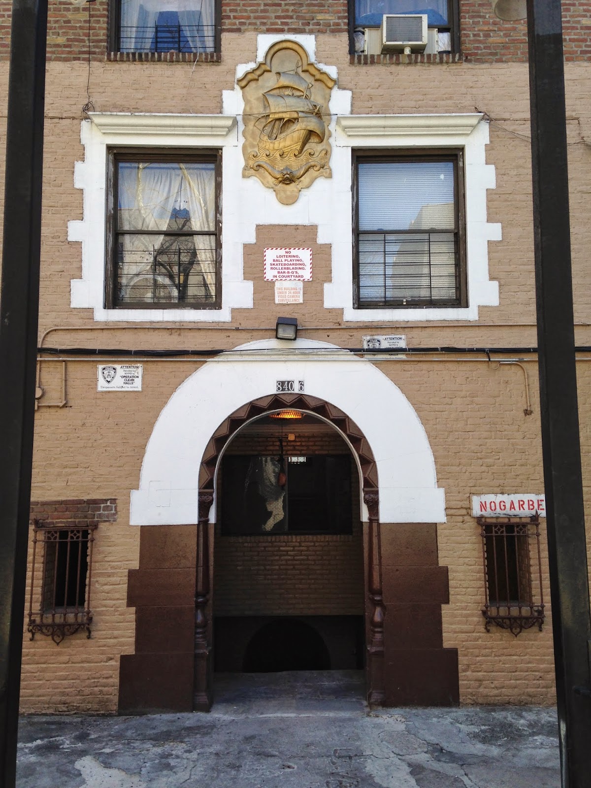 travels Thomas Garden Apts., 840 Grand Concourse, Bronx, New York, New