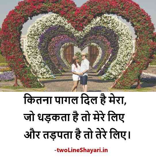 Beautiful Hindi Love Shayari 2 Lines Images, Beautiful Shayari Quotes Images