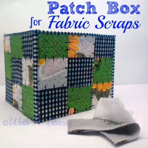 patchwork temalı kutu kaplama