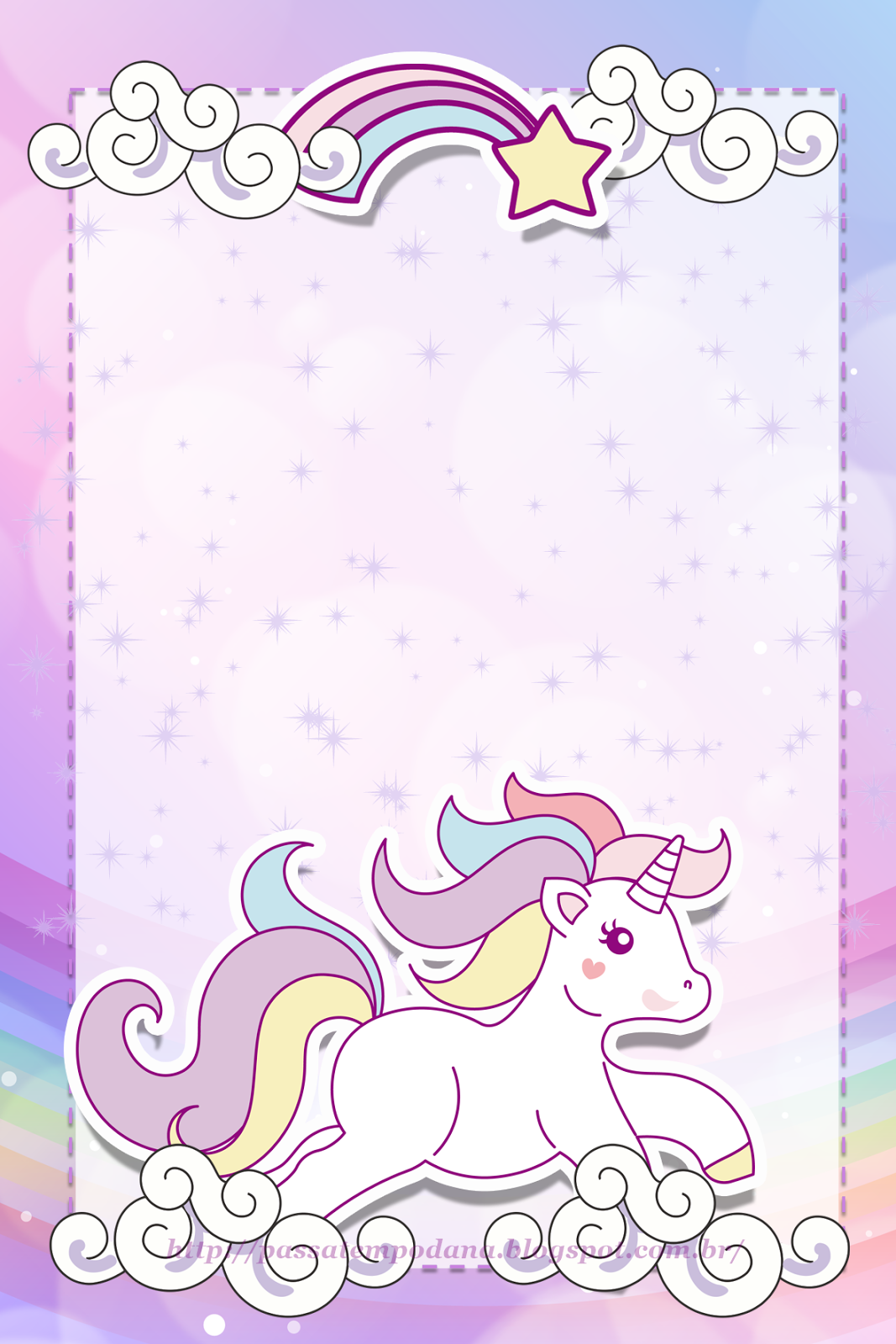 Passatempo da Ana: Kit - Unicórnio