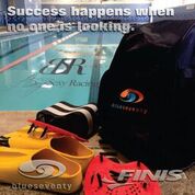 Finis and Blue Seventy
