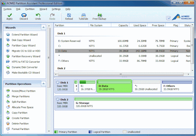 Cara Menambah disk C Pada Windows 7 Cara Menambah disk C Pada Windows 7