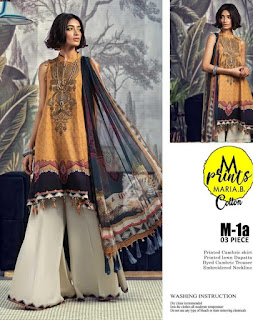 M Print Maria B Cambric Pakistani Suits Wholesaler