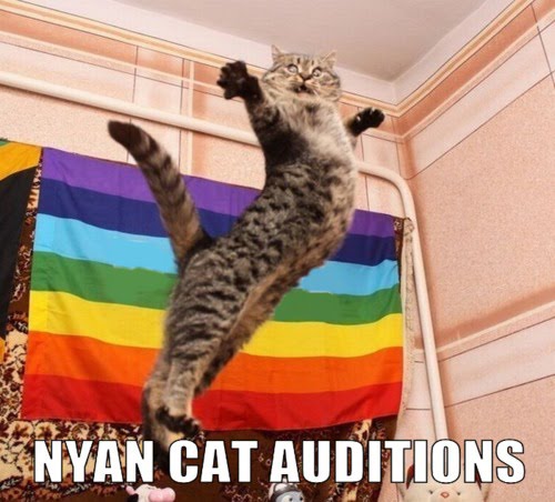 Nyan Cat Auditions - I'm Fabulous Meow !