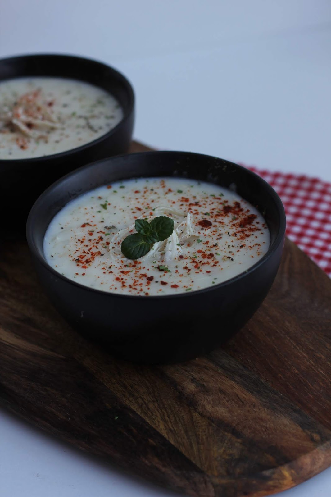 Sehriyeli Yogurt Corbasi - Joghurtsuppe mit Suppennudeln