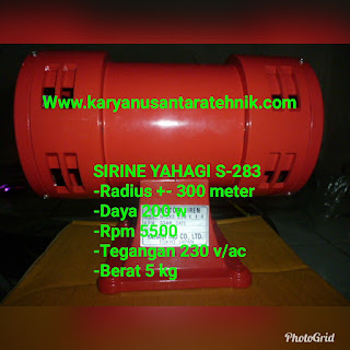Jual Sirine Yahagi S-283 Red