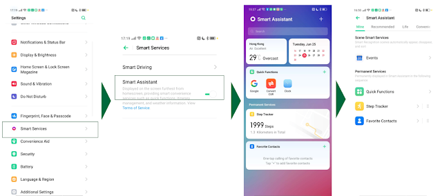 Oppo ColorOS 6 Smart Assistant