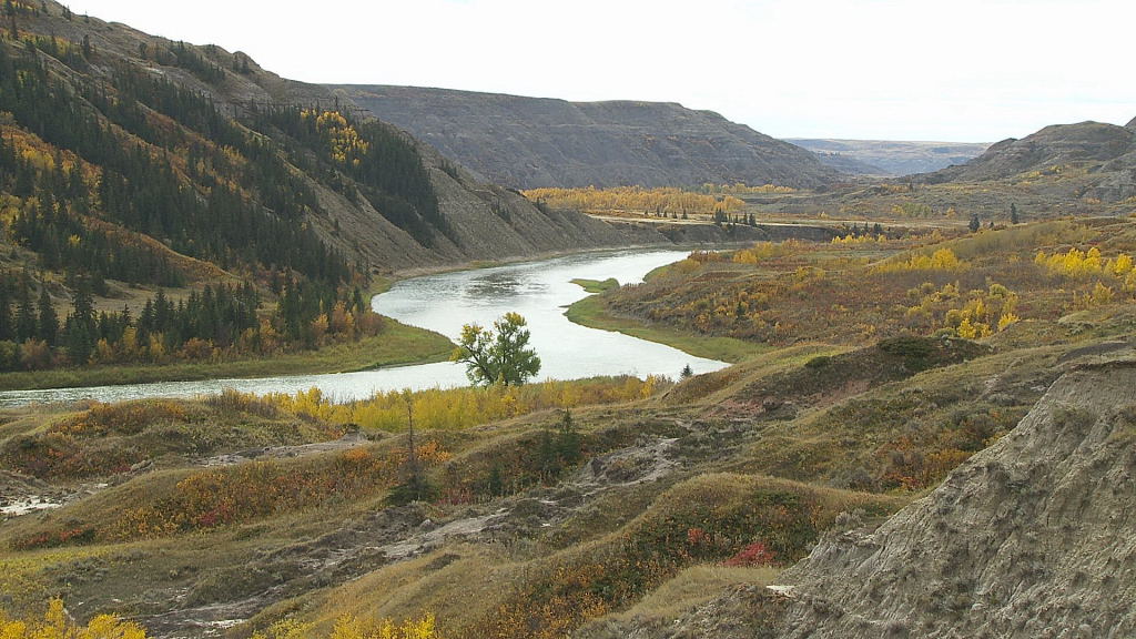 Nature And Technology Red Deer River Journey