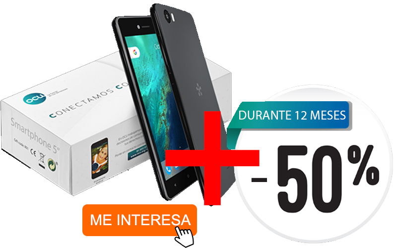 OCU te regala un smartphone