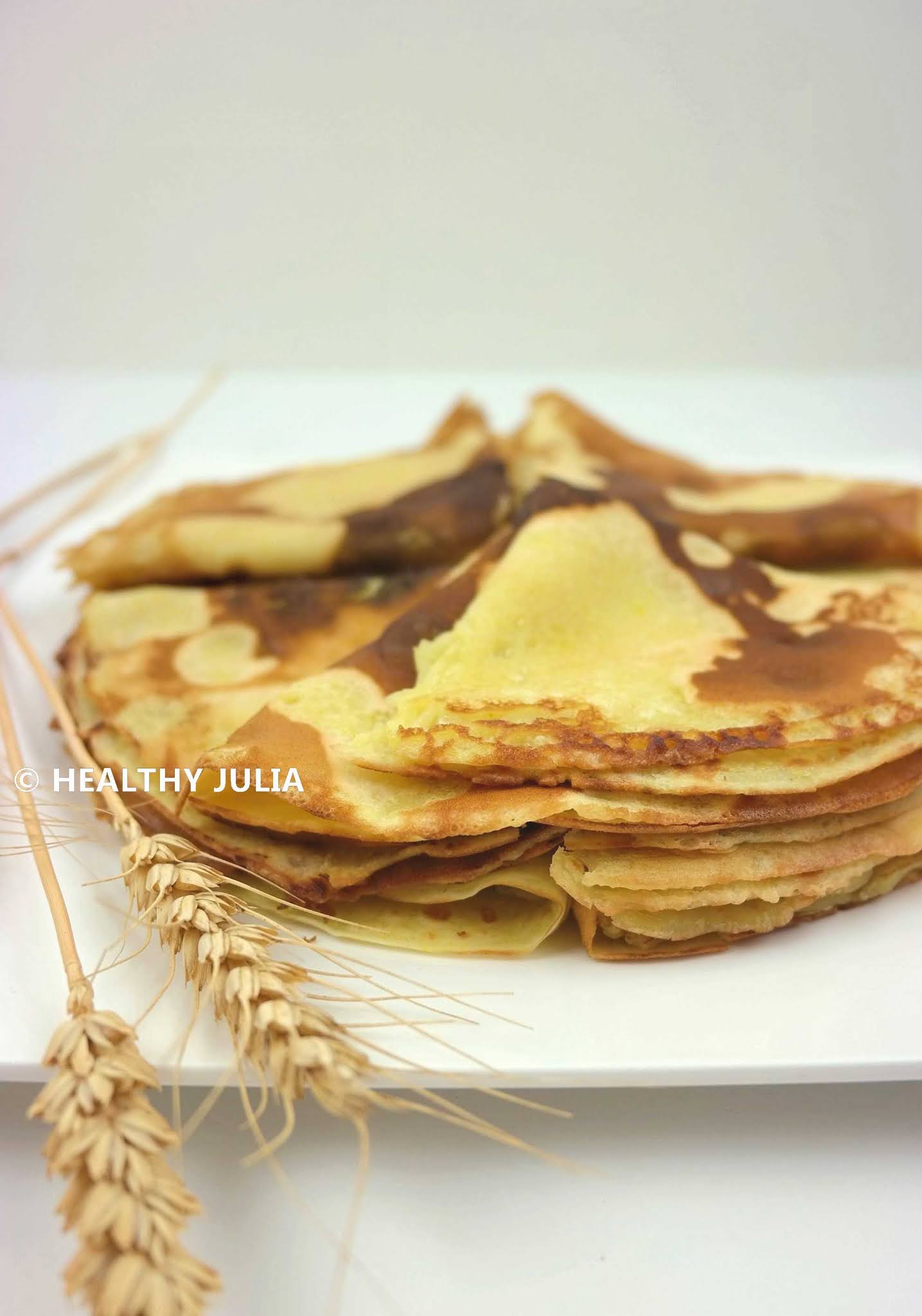 COOKING JULIA CRÊPES MOELLEUSES AU LAIT D