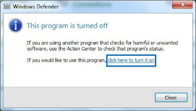 Cara Mengaktifkan Windows Defender di Windows 7