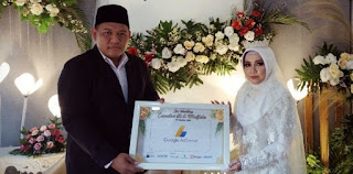 Blogger asal Kediri berikan mahar berupa Adsense kepada istrinya