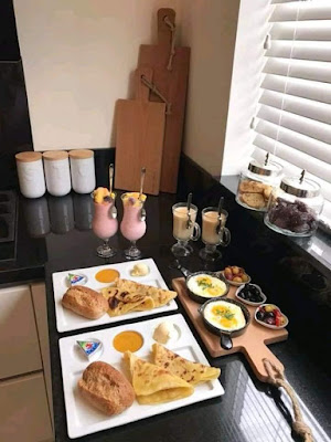 فن تقديم الاكل