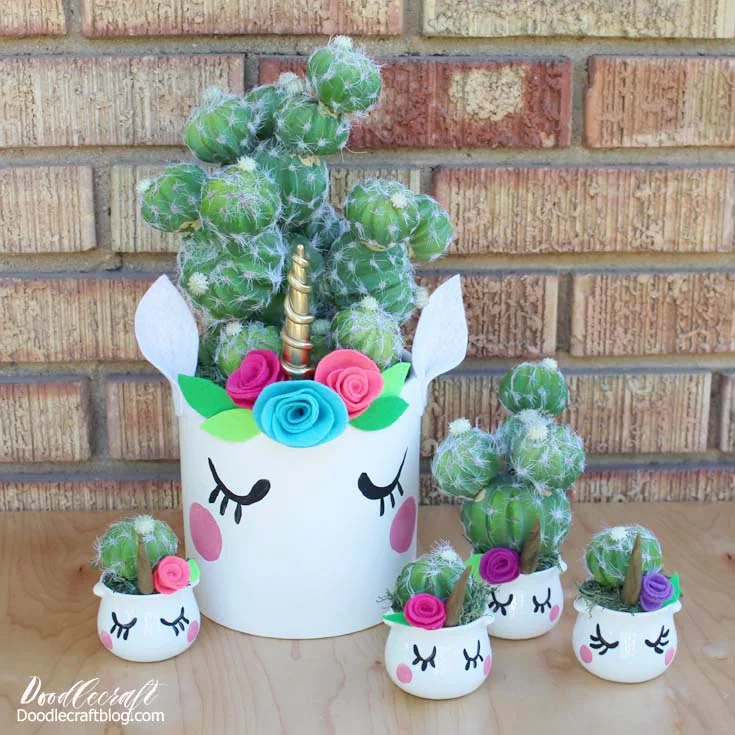 DIY Galentine's Day gifts: Tiny adorable planters for your girls -  Think.Make.Share.
