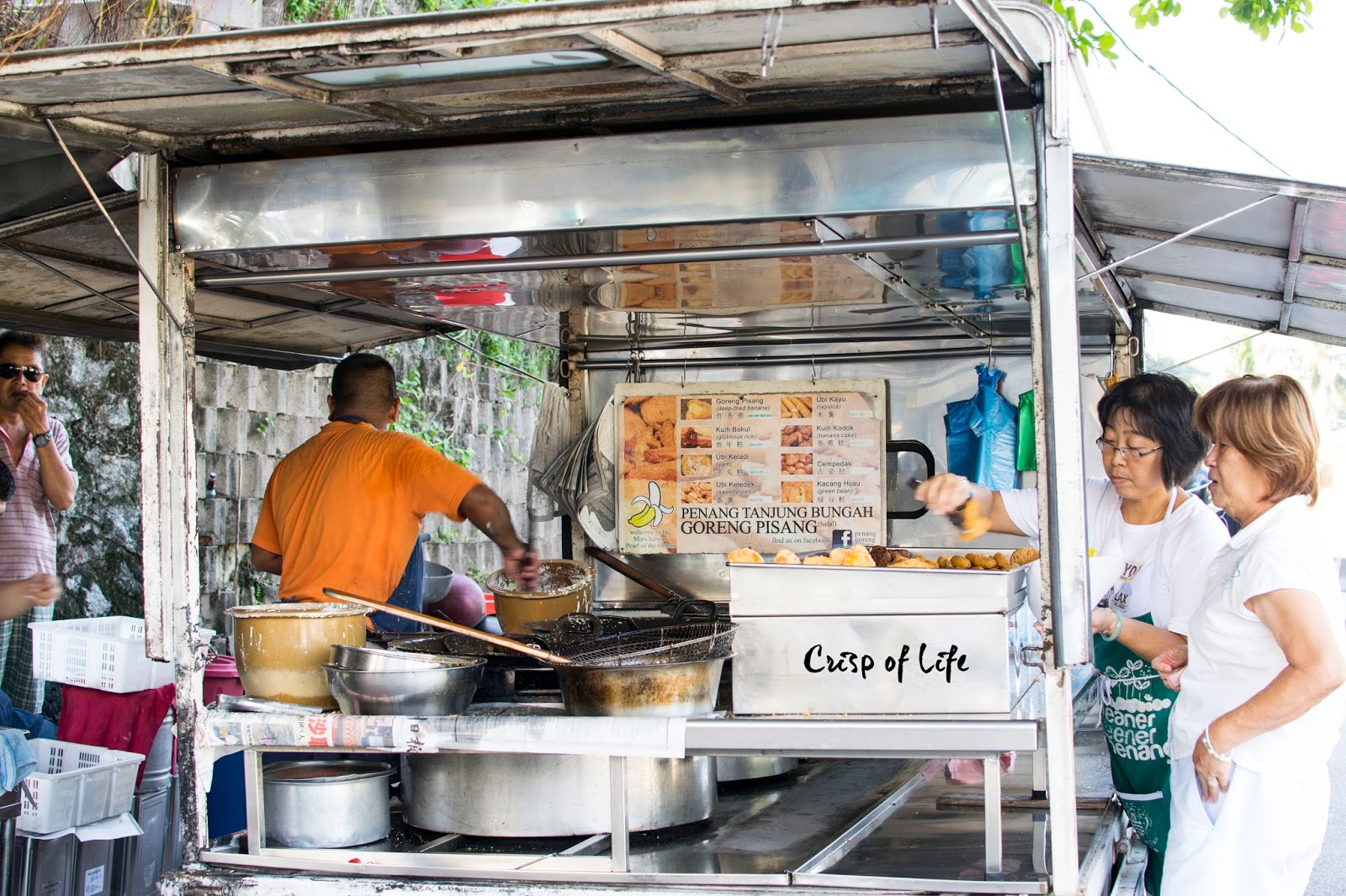 Banana fritters (Pisang Goreng) @ Tanjung Bungah, Penang - Crisp of