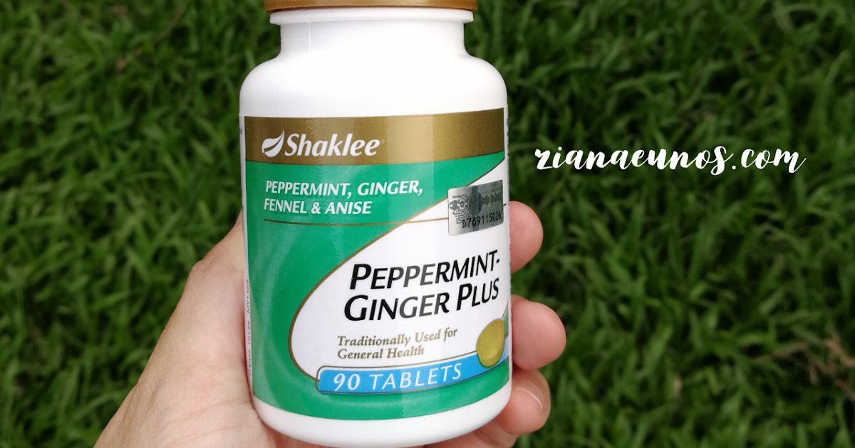 Kebaikan Peppermint Ginger Plus Shaklee Testimoni Peppermint Ginger Plus